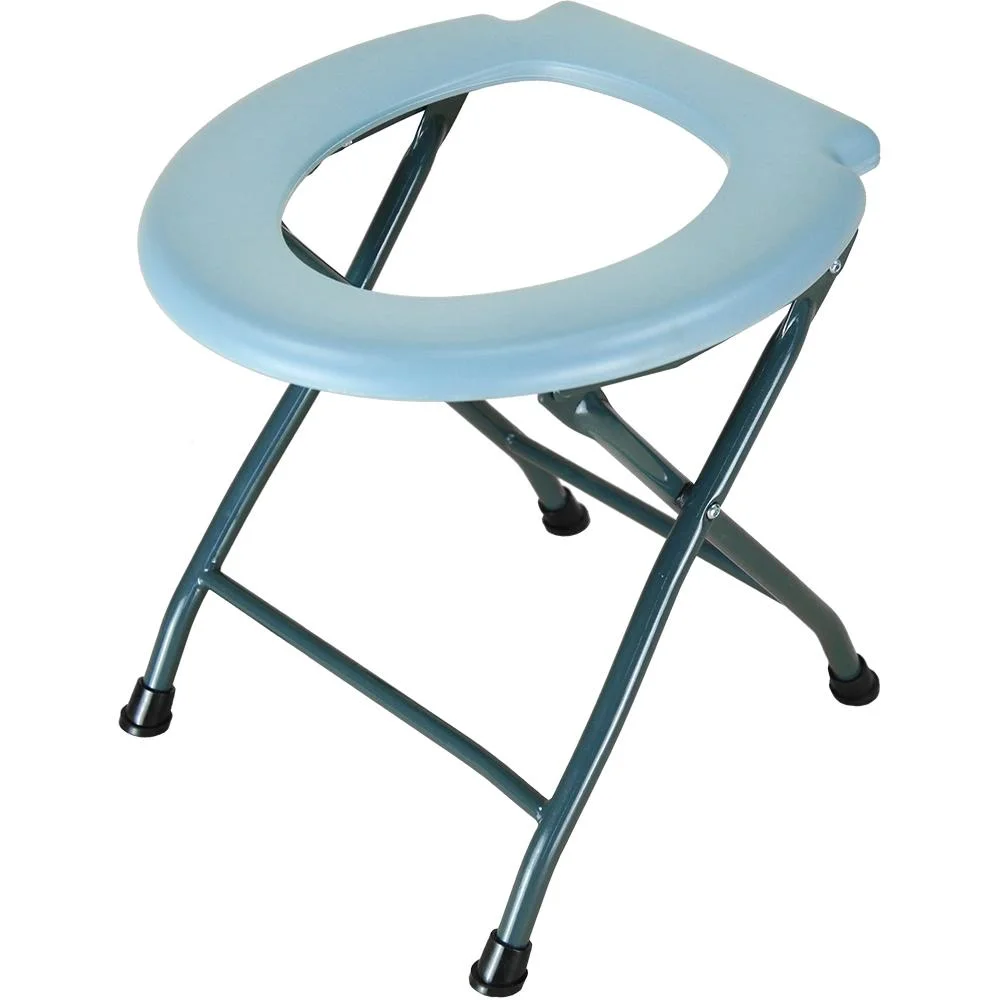 Robust and Durable Children Medical Folding Commode Chair with Wheels