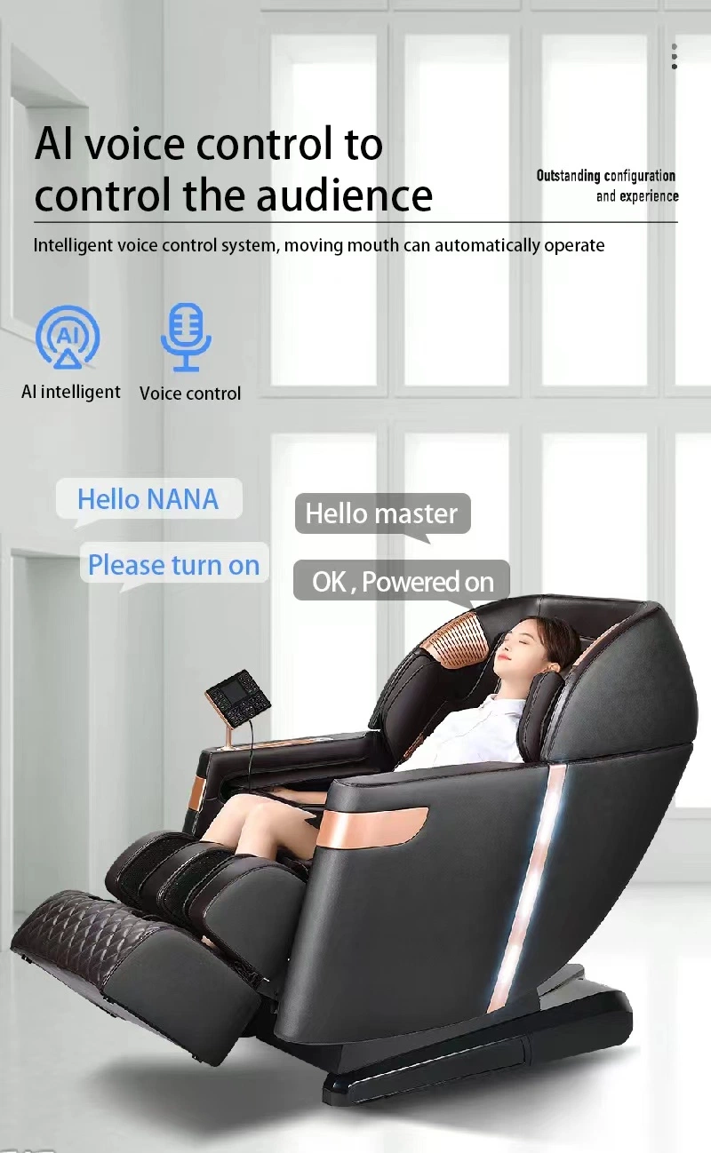 Relax Full Body Zero Gravity Shiatsu Recliner with Foot Roller Massage Chair