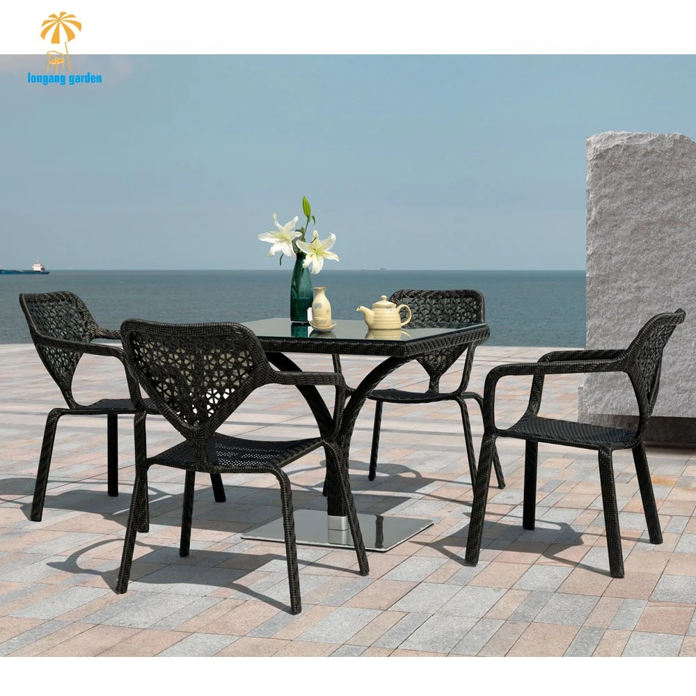 Conversation Coffee Table and Chairs Dining Sofa Furniture Sets Wicker Rattan Garden Outdoor Bistro Patio Set on Sale