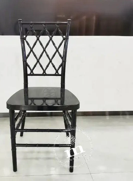 Black Polycarbonate Garden Wholesale Hotel Restaurant Wedding Furniture Chiavari Chair