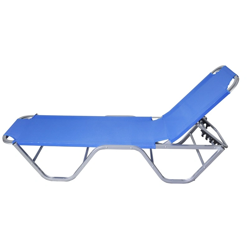 Poolside Chaise Lounge Garden Lounger Chair Aluminum Beach Chaise Lounge