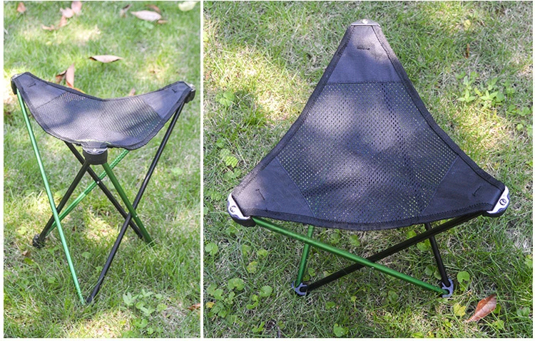 Camping Chair Seat 250lbs Capacity Portable Outdoor Cheap Stools with Carry Bag