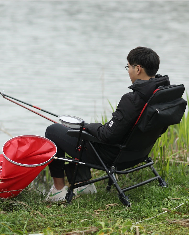 Al-Mg Alloy Material Foldable Fishing Chair for Outdoor Camping Beach