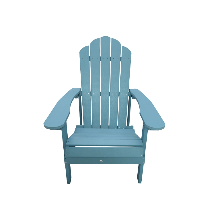 Good Quality Eco-Friendly Material Modern Design Outdoor Furniture Polystyrene Wood Different Colors Folding Chair Adirondack Chair