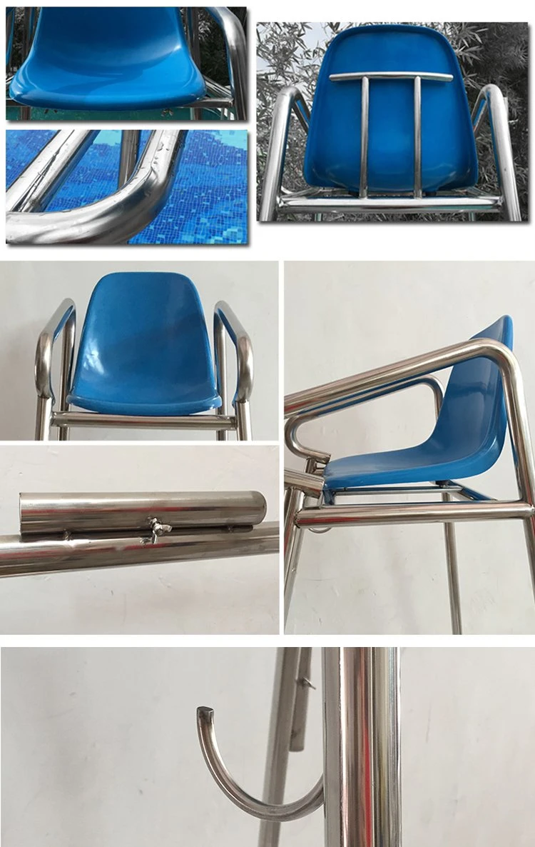 Factory Supply Stainless Steel Swimming Pool Lifesaving Chair