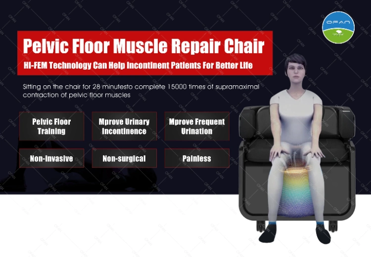 Ofan High-Intensity Focused Electromagnetic Chair for Pelvic Floor Massage Muscles Stimulation Pelvic Floor Chair