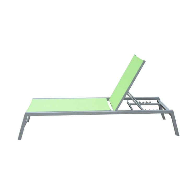 Outdoor Paito Pool Furniture Aluminum Sun Lounger Chair