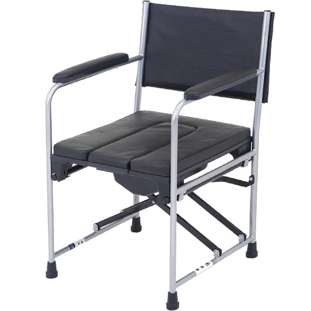 Robust and Durable Children Medical Folding Commode Chair with Wheels