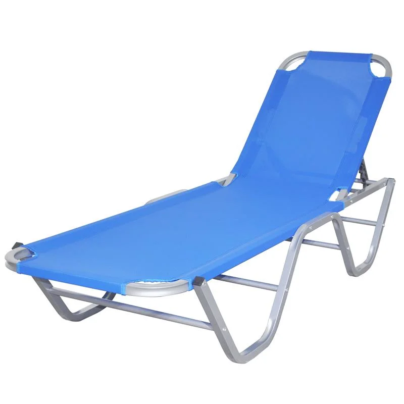 Poolside Chaise Lounge Garden Lounger Chair Aluminum Beach Chaise Lounge