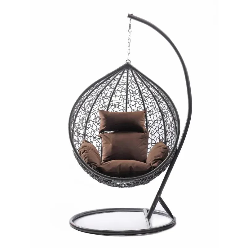 Comfortable and Charming Garden Furniture Swing Lounge Hanging Pod Patio Rocking Leisure Egg Swing Chair