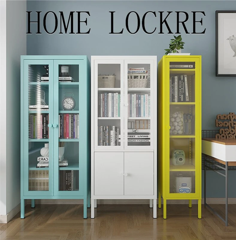 Metal Steel Household Single Door Wardrobe Locker