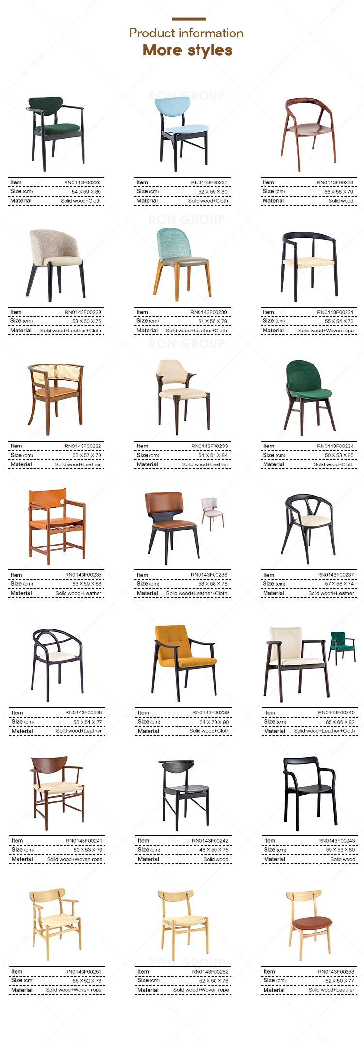 Nordic Light Luxury Chair Restaurant Back Chair Hotel Industrial Style Dining Chair