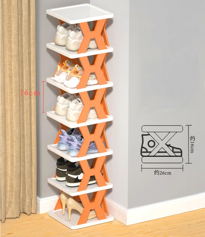 Multi Layer Creative Household Small Shoe Cabinet Simple Folding Storage Rack