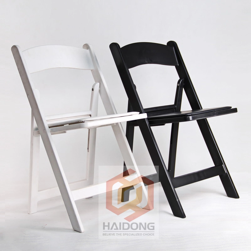 Plastic Resin Silla Avantgarde Garden Folding Wedding Chair