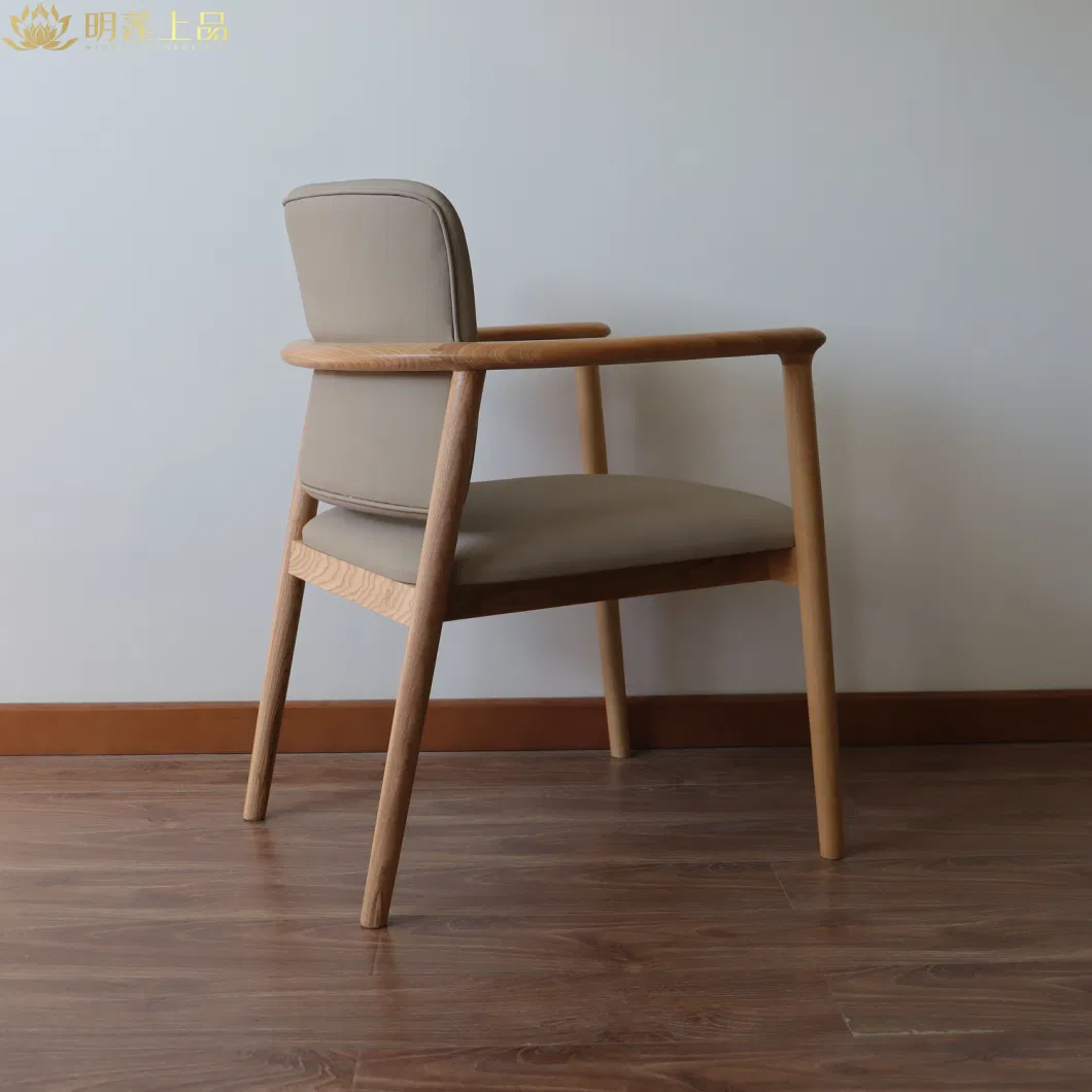 Modern Solid Wood Dining Chair Restaurant Wooden Chairs