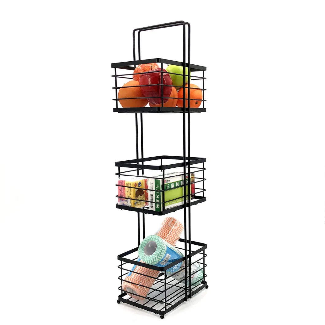 Shampoo Holder Rack Bathroom Dorm Toilet Kitchen Bath Storage Shower Organizers 3 Layers Storage Shelf Food Basket Racks