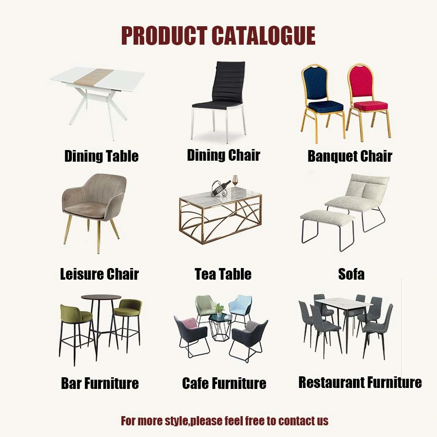 Wholesale Factory Industrial Modern Outdoor Garden Furniture Leather Armrest Sofa Chair Party Banquet Cafe Wedding Metal Dining Chair