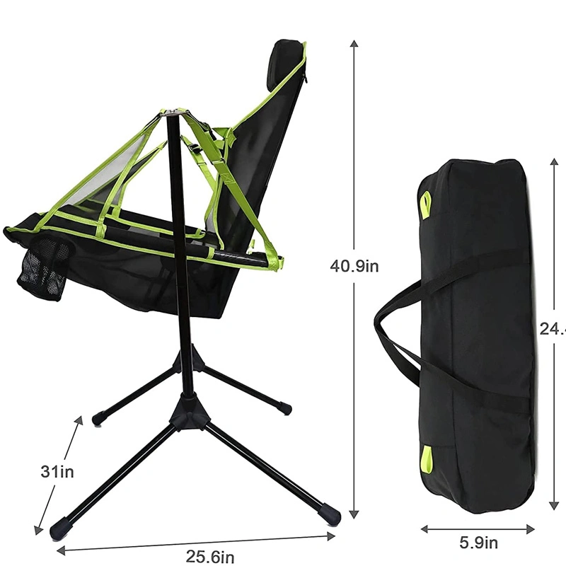 Outdoor Camping Lightweight Convenient Leisure Folding Rocking Chair