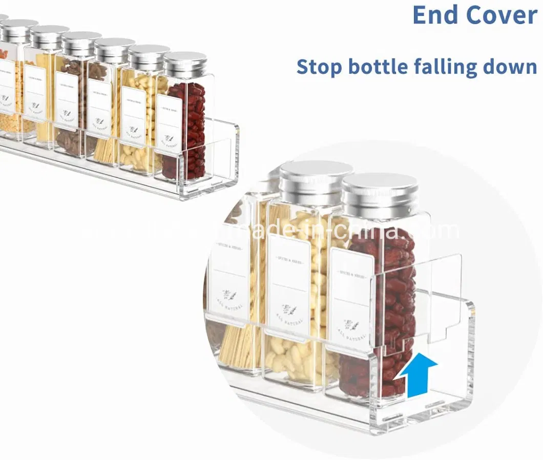 Factory Wholesale Custom Acrylic Spice Rack