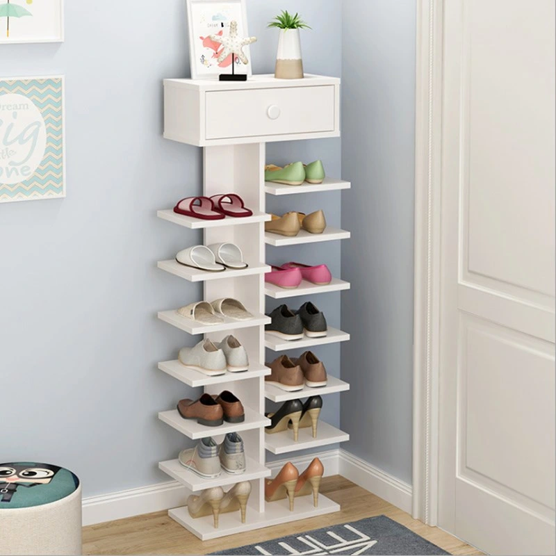 Simple Modern Simple Shoe Rack Multi-Layer Household Storage Cabinet Dormitory Economical Shoe Cabinet Shoe Rack Door Shoe Rack