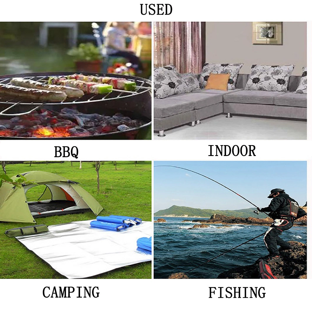 Wholesale Outdoor Aluminum Alloy Portable Double Pole Folding Camping Fishing Chairs