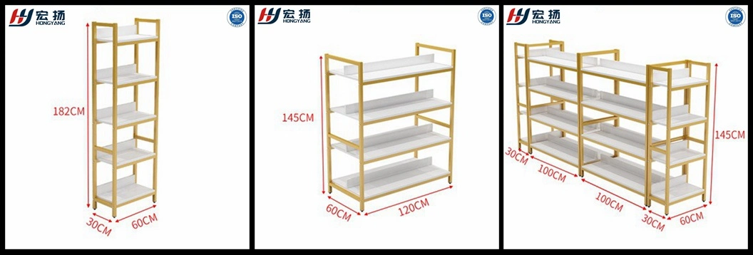 Supermarket Shop Display Shelf Display Rack Convenience Store Cosmetics Shoes Display Cabinet Multi-Layer Shelving Display Cabinet