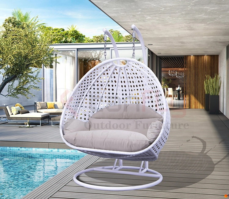 Wicker Hanging Patio Swing Egg Chair Bali Rattan Pod Outdoor Furniture Egg Chair