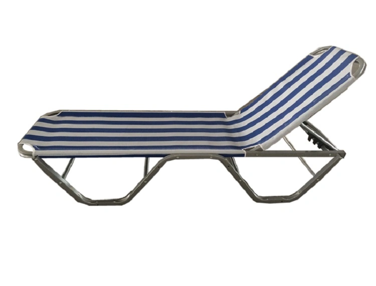 Poolside Chaise Lounge Garden Lounger Chair Aluminum Beach Chaise Lounge