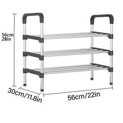 6 Tier Saving Space Simple Multi-Layer Adjustable Shoe Racks