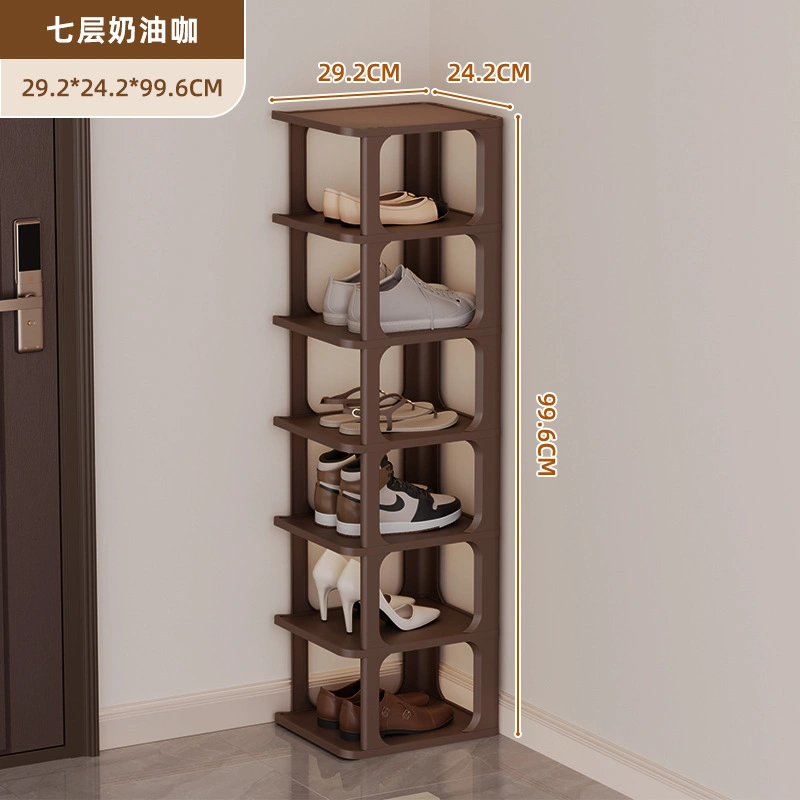 Simple Door Household Small House Shoe Cabinet Durable Shoe Rack