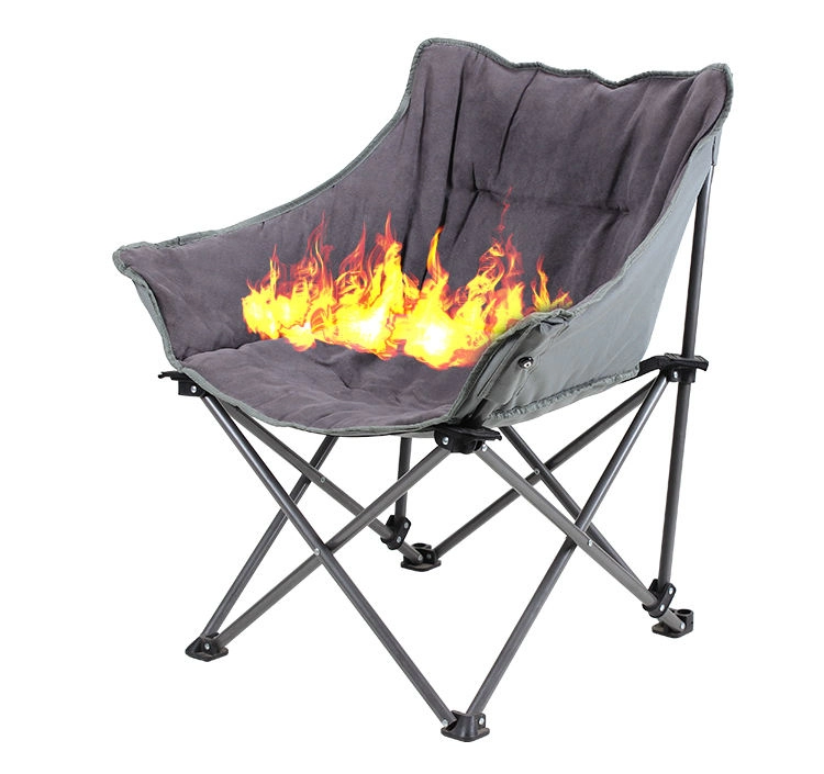 Custom Logo with Heating Pad Lightweight Outdoor Folding Camping Chair