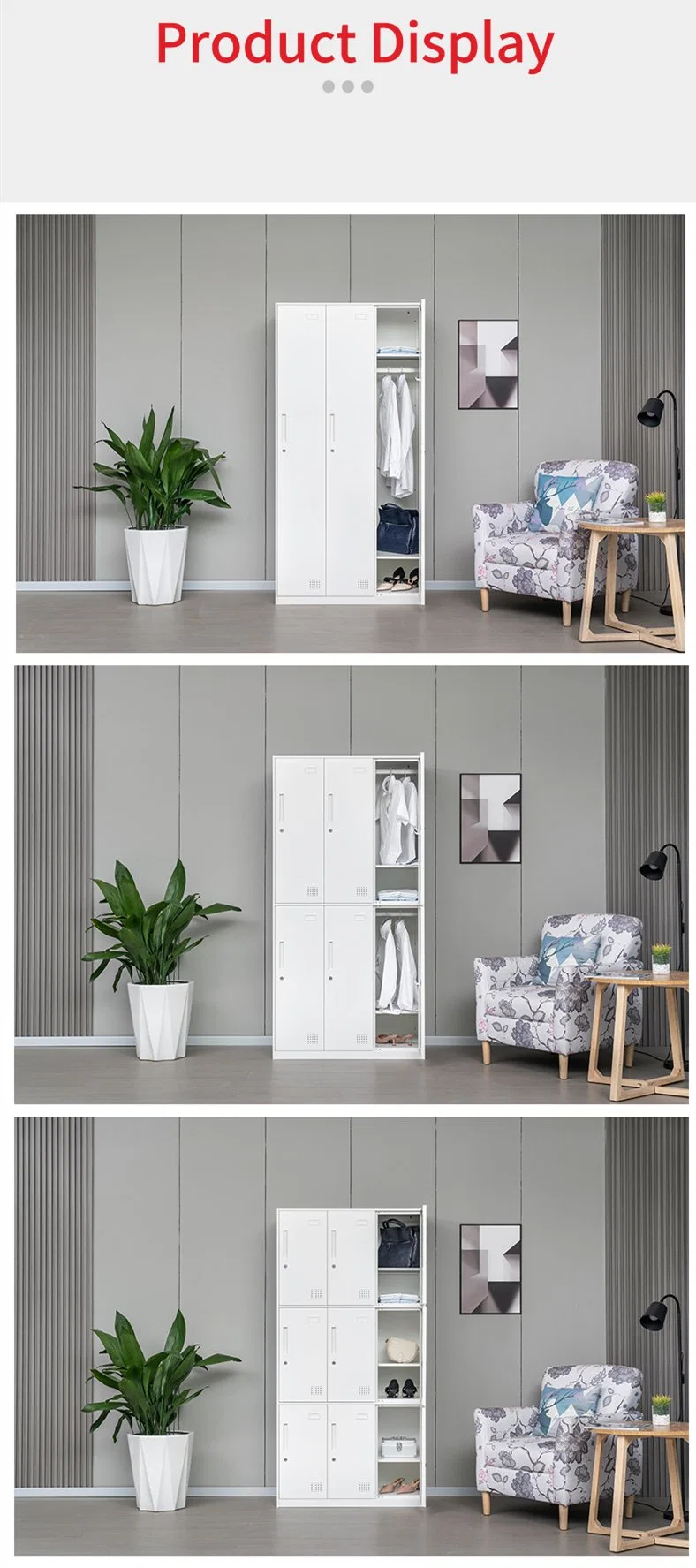 Office Use Single Door Metal Locker