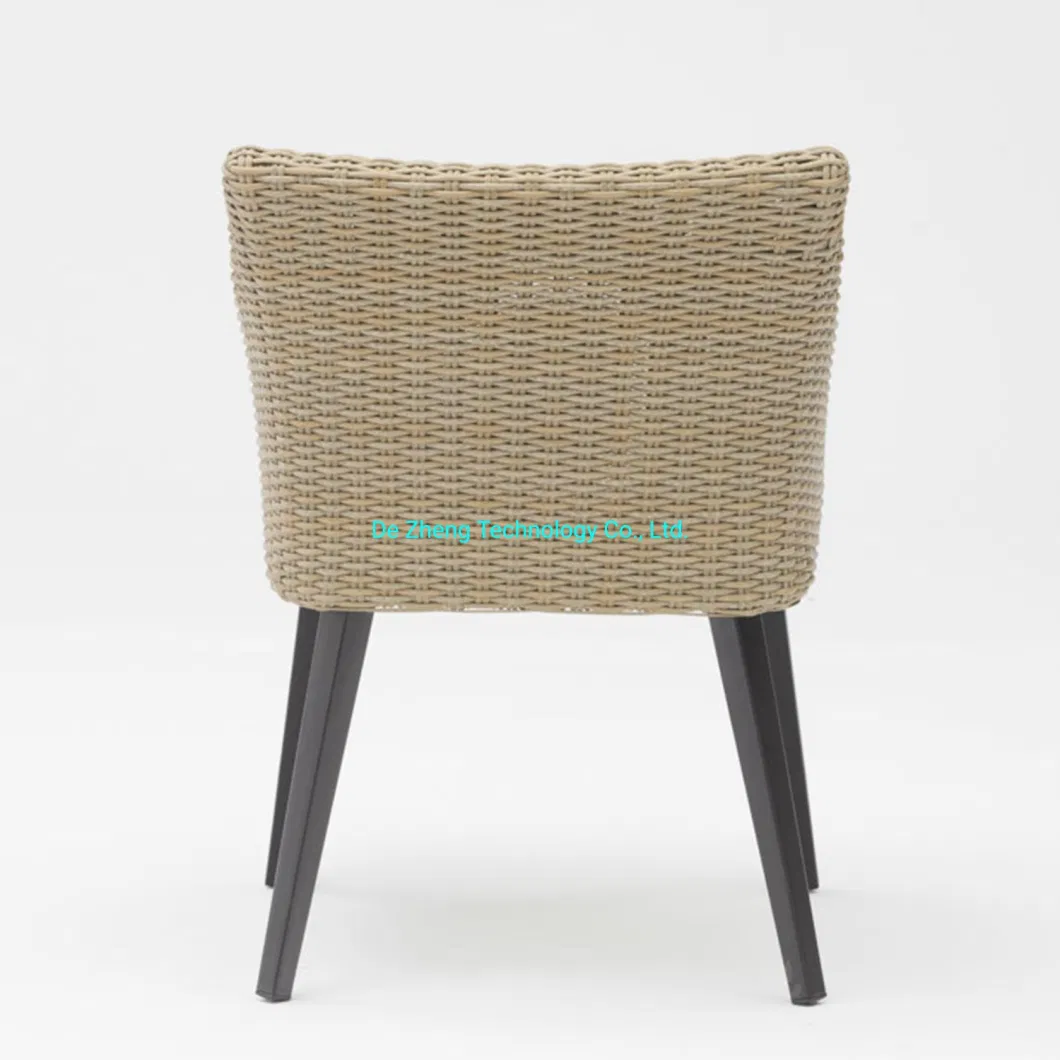 Popular Design Garden Outdoor Rattan Hand Weaven Garden Dining Arm Chair