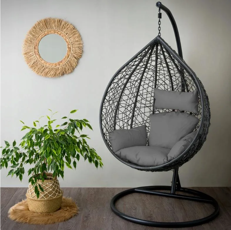 Comfortable and Charming Garden Furniture Swing Lounge Hanging Pod Patio Rocking Leisure Egg Swing Chair