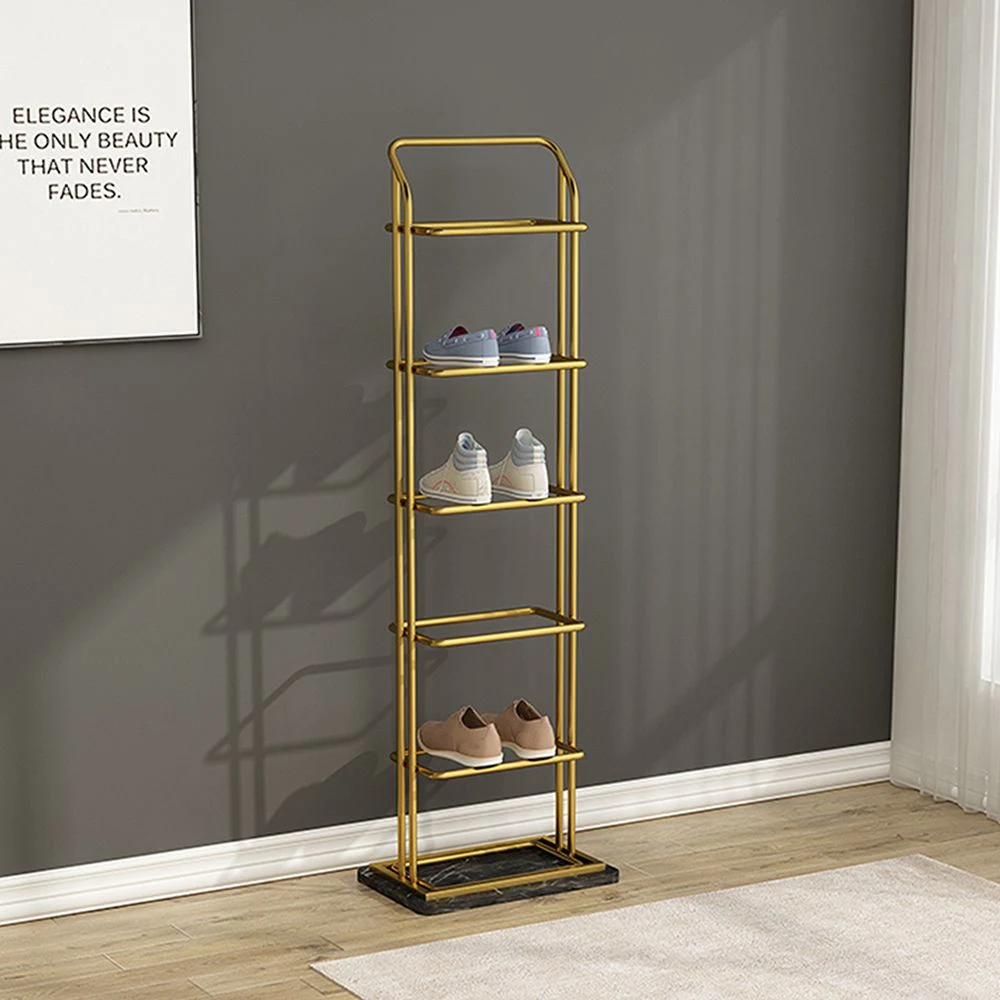 Goldmak Shoe Rack Multi Tiers Metal Rack Shoe Display Stand Heavy Stable Base Mulit Colors Shoe Shelf