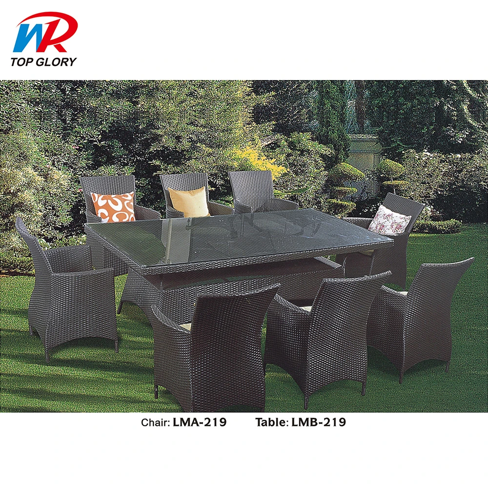 Hot Sale Modern Design Outdoor Furniture Dining Chairs and Table