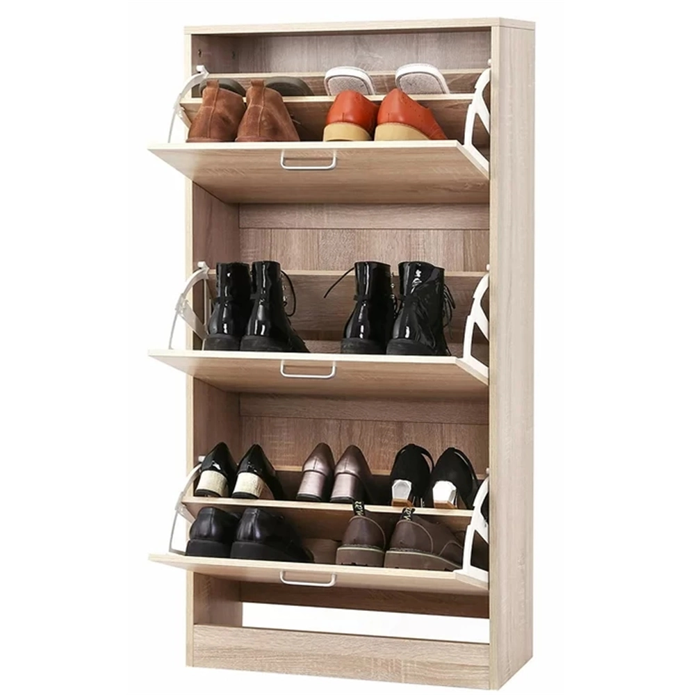 Modern Pop Style Wooden Home Furniture Living Room Simple Decoration Locker Shoe Rack