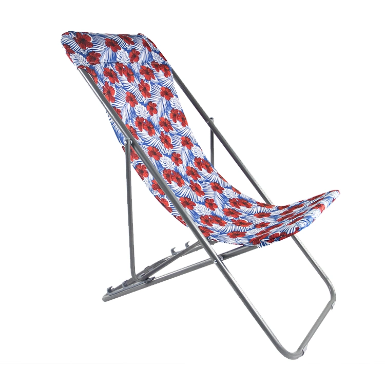 Zhejiang Logo Printed Outdoor Folding Foldable Beach Deck Chair