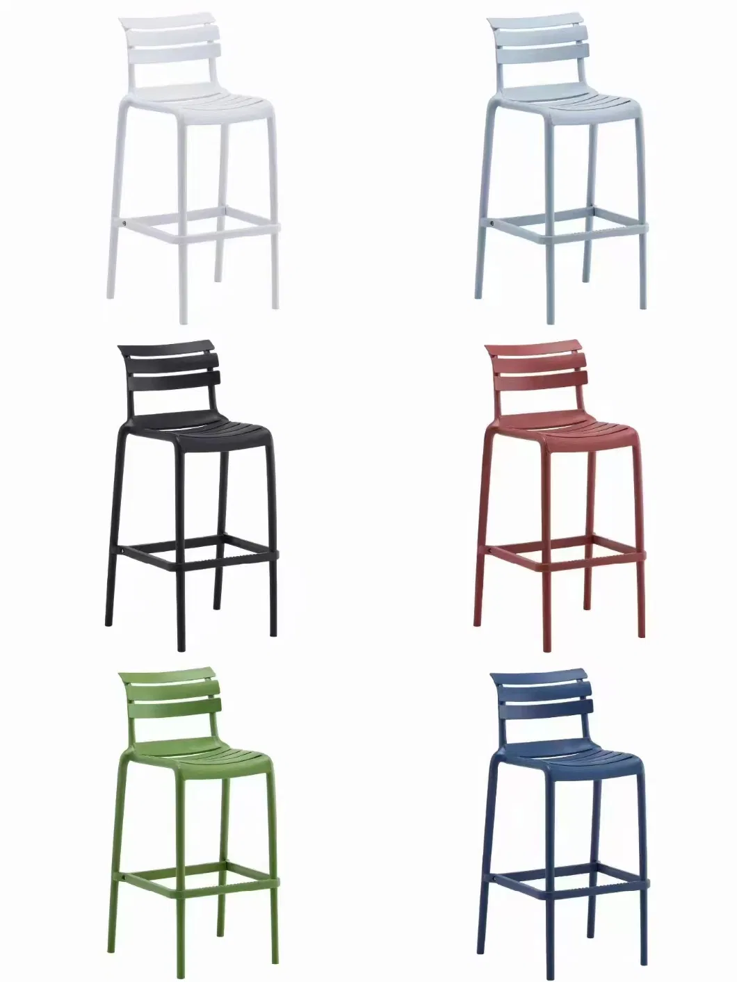 Comfortable Cheap Bar Chair Wholesale Leisure Bar Chair White New Design Outdoor Bar Stool