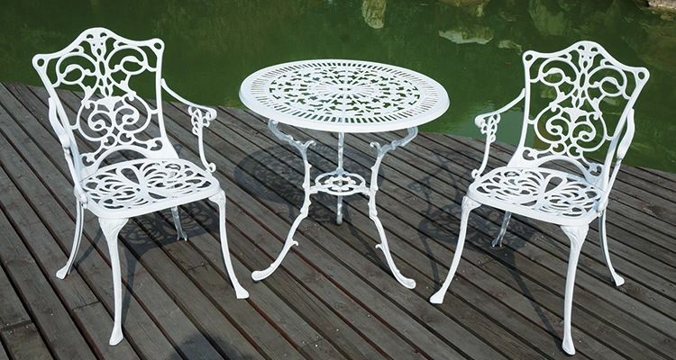 Cast Aluminum Patio Furniture Outdoor Garden Furniture Cavel Bistro Set