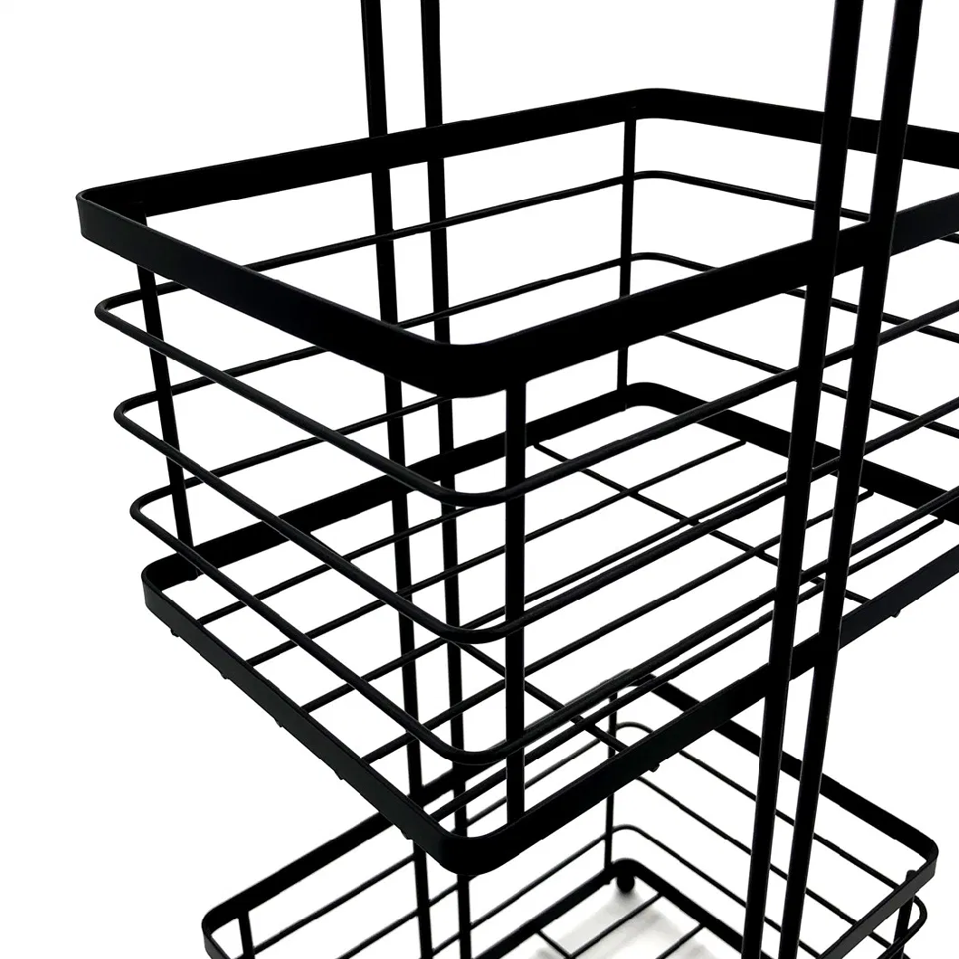 Shampoo Holder Rack Bathroom Dorm Toilet Kitchen Bath Storage Shower Organizers 3 Layers Storage Shelf Food Basket Racks