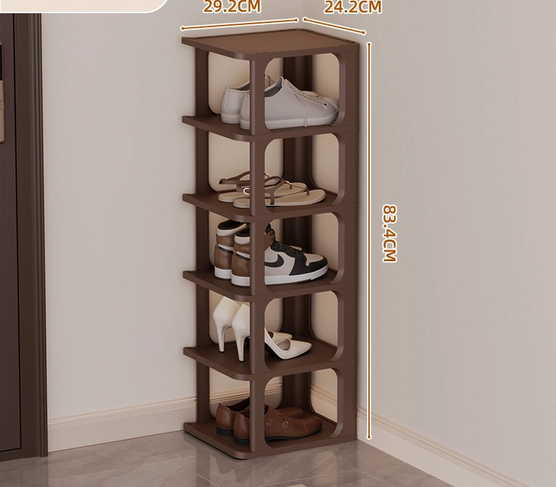 Simple Door Household Small House Shoe Cabinet Durable Shoe Rack