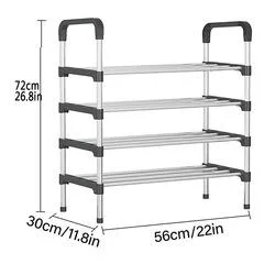 6 Tier Saving Space Simple Multi-Layer Adjustable Shoe Racks