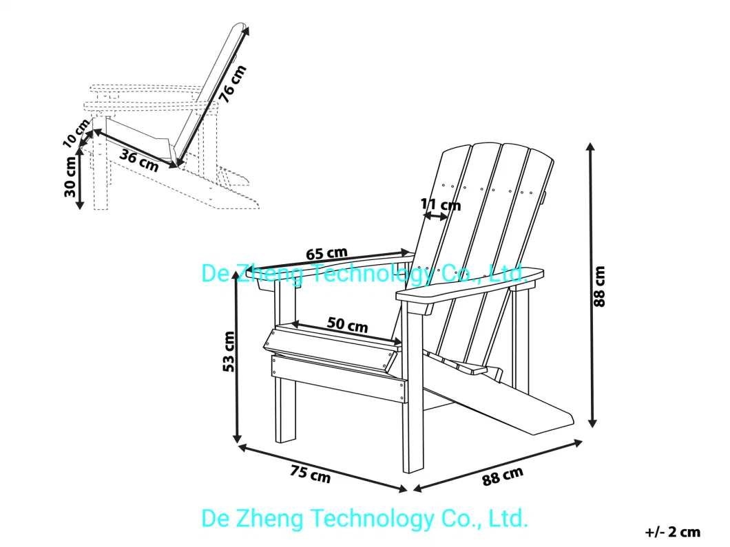 Good Quality Fast Delivery Garden Patio Outdoor Plastic Wood Beach Sun Lounger