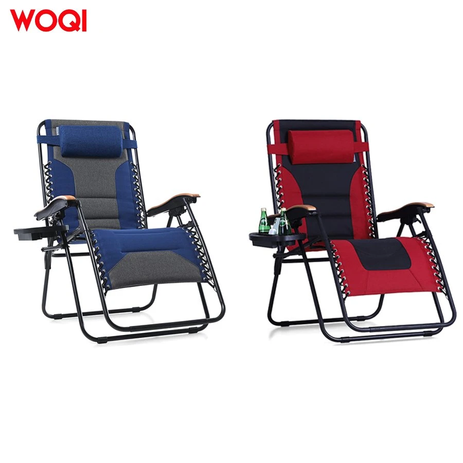 Woqi Outdoor Indoor Adjustable Reclining Durable Folding Chair