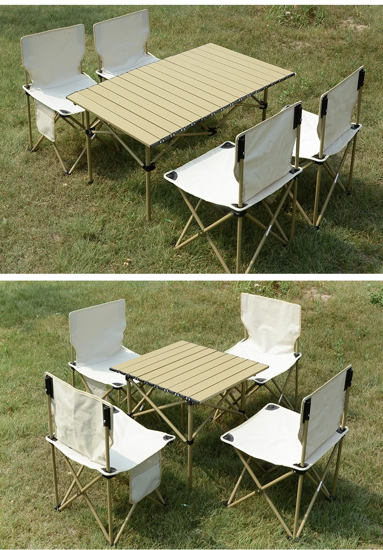 Wholesale Outdoor Furniture Metal Portable BBQ Picnic Aluminum Light Foldable Folding Fishing Camping Chair/ Tables