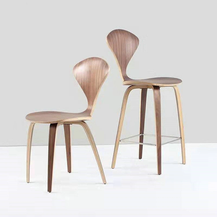 Economical Nordic Bent Wood Dining Chair