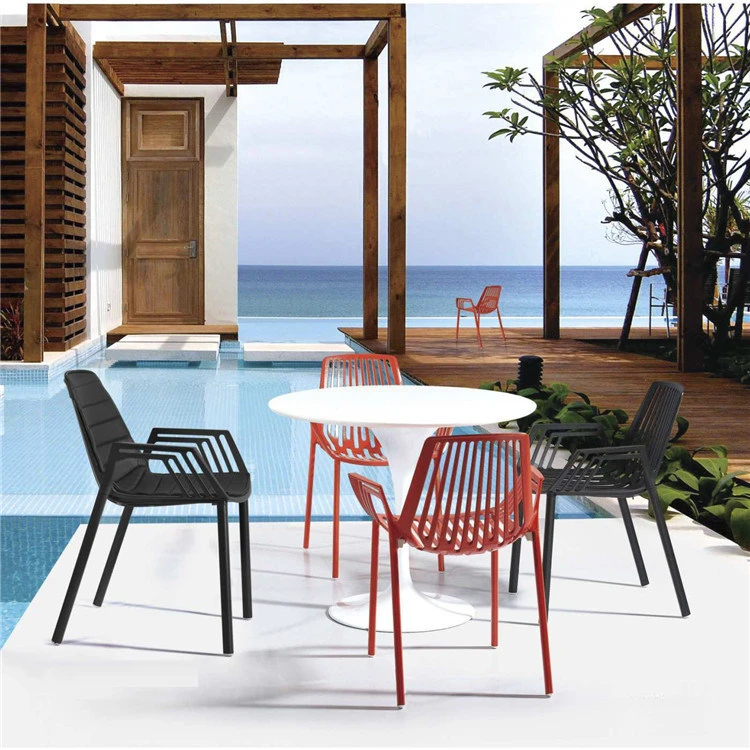 Modern Aluminum Outdoor Garden Armchair for Courtyard (SP-MC056)