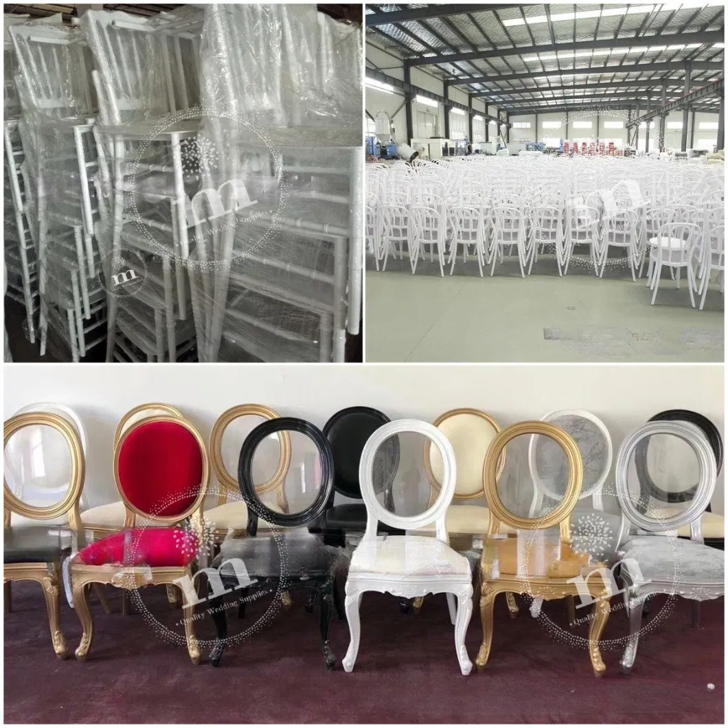 White O Back Commerical Knock Down Wholesale Garden Resin Wedding Tiffany Chairs