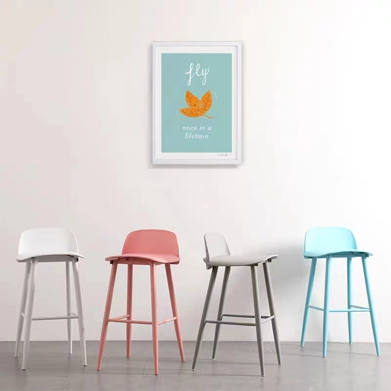 Manufacturer Light Weight Garden PP Leg Plastic Chairs for Living Room Chair Wholesale